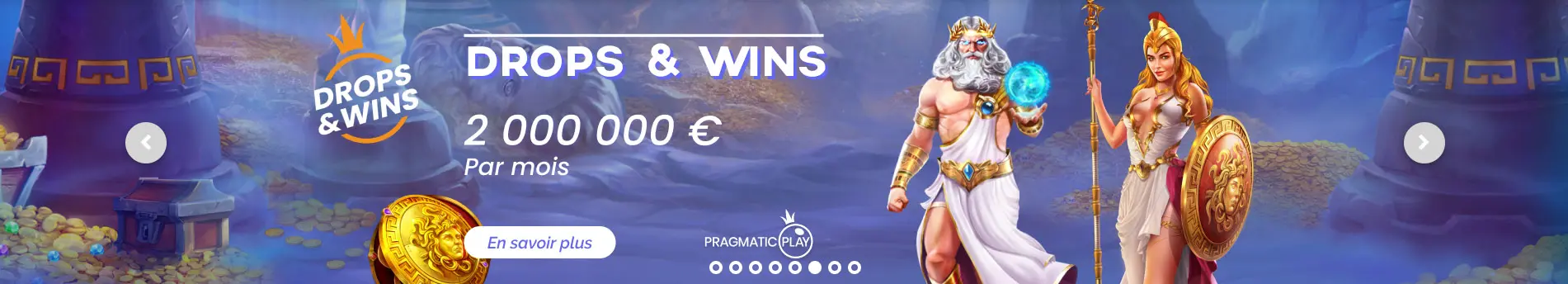 Drop and Wins MAJESTIC SLOTS CASINO