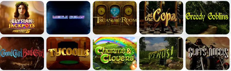 Les Jackpots au Majestic Slots Casino